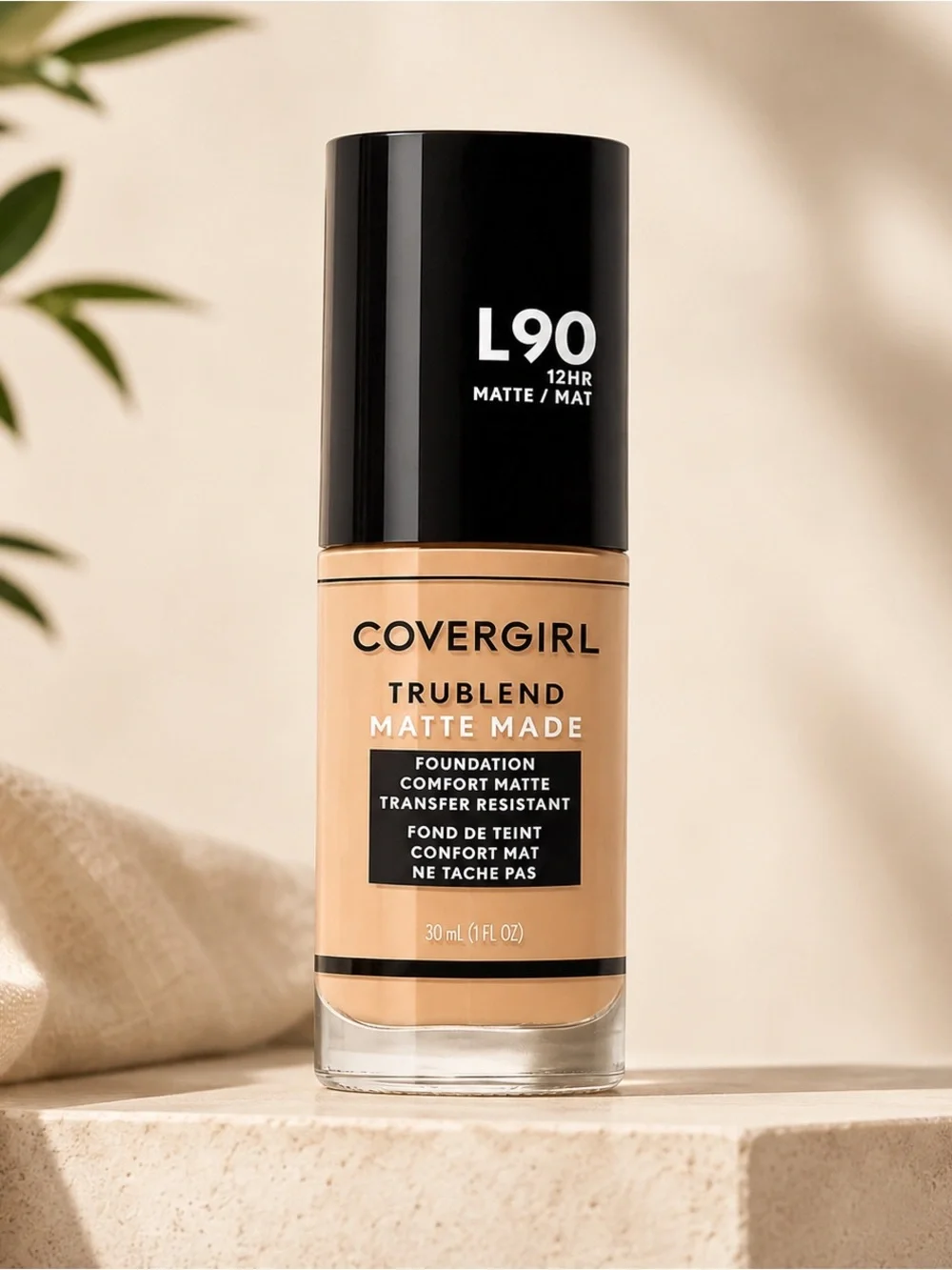 CoverGirl TruBlend Matte Made Foundation L90 Classic Beige 1 oz